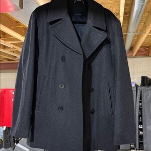 Men’s peacoat
